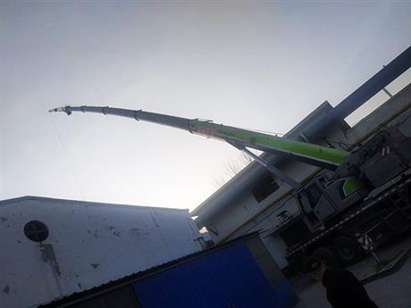 洛陽(yáng)吊車租賃-工程案例