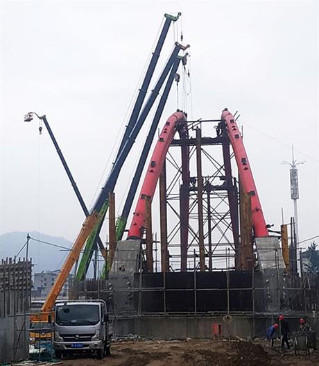 洛陽(yáng)吊車出租-工程案例